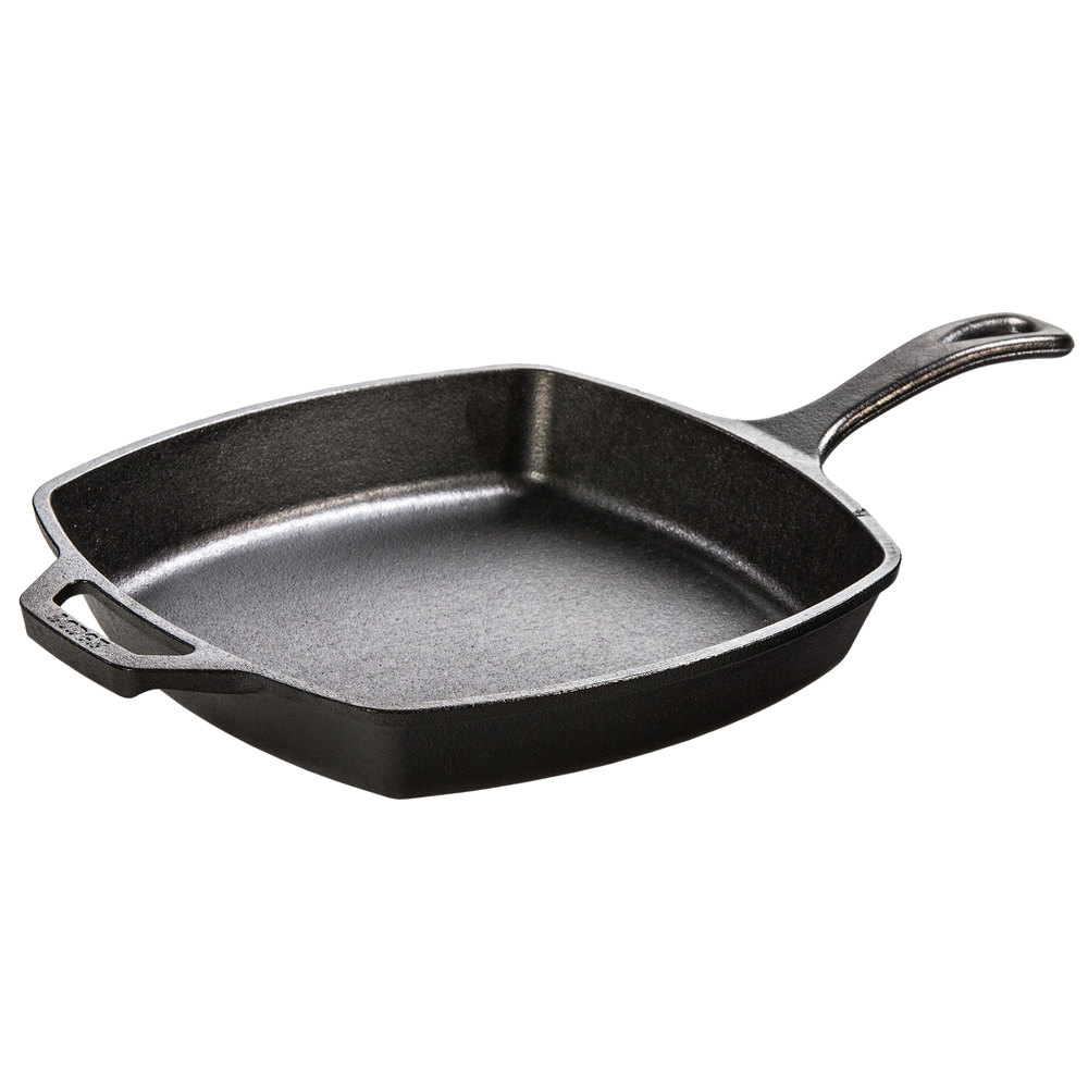 Cast iron frying pan:
